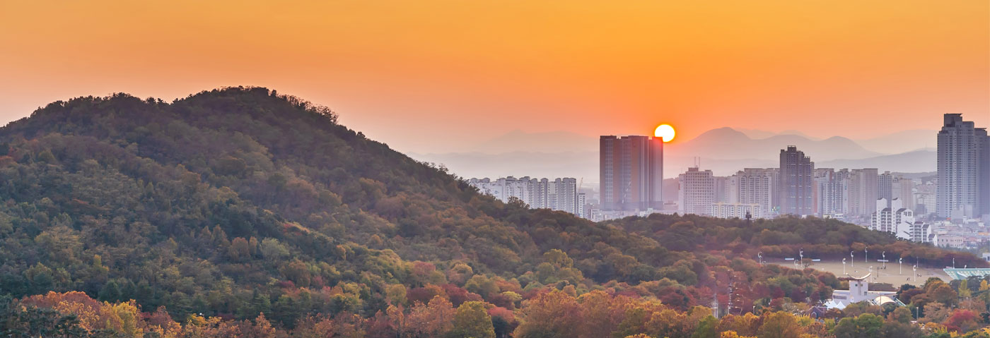 South Korea Deagu landscape