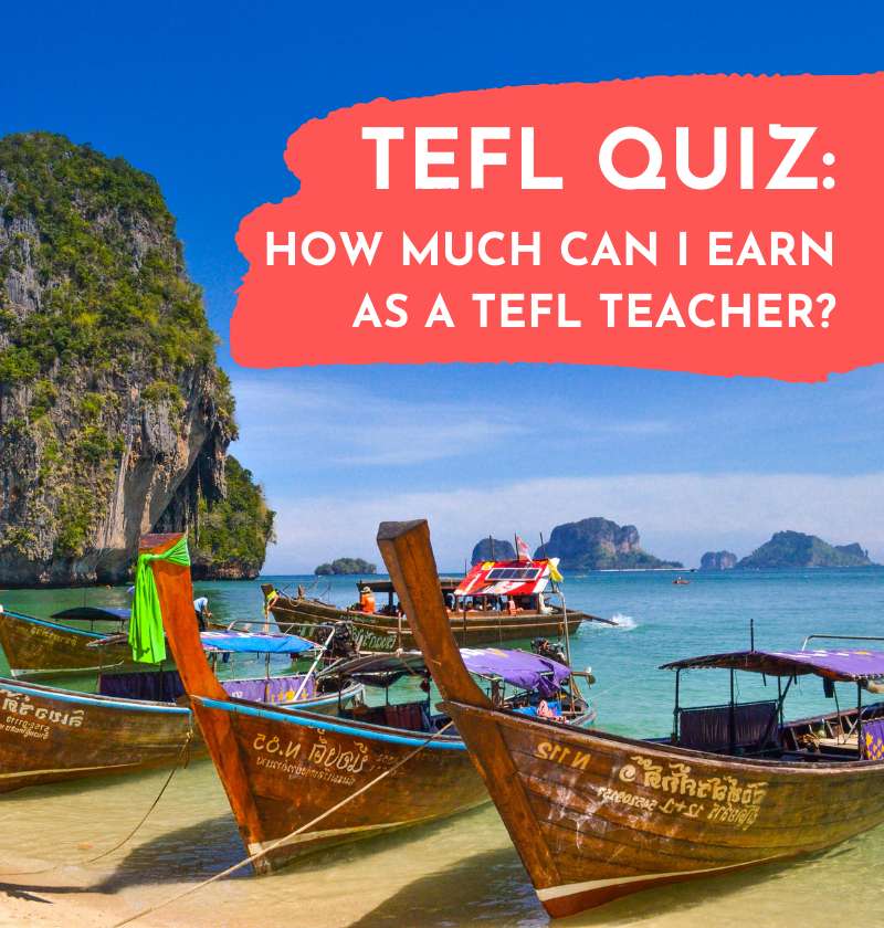 tefl teacher salary quiz