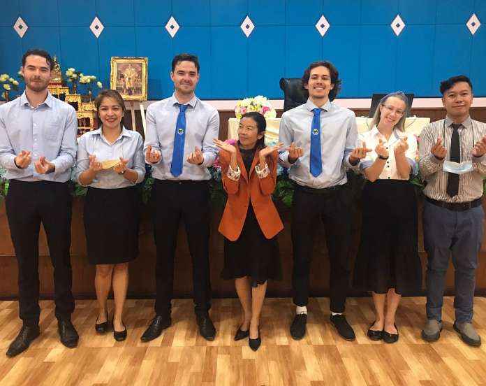 group of TEFL tutors