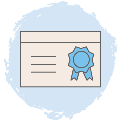 Free e-Certificate icon