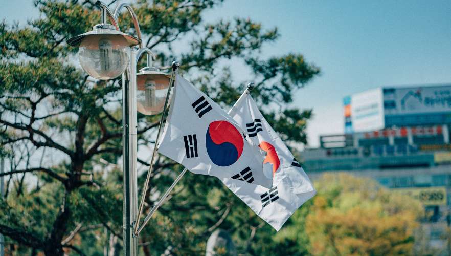 SOUTH KOREA FLAG