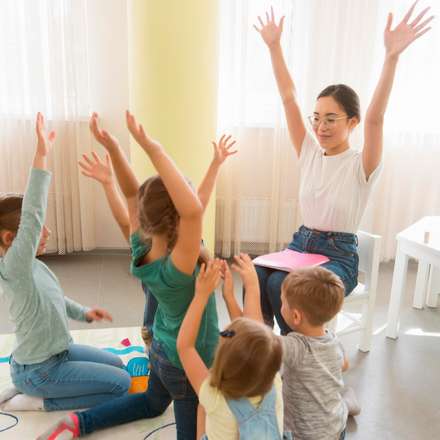 playing games in the classroom