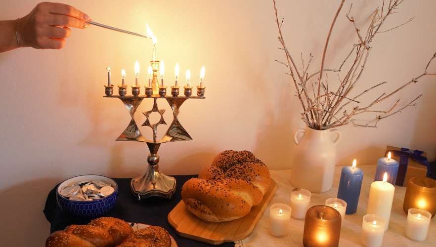 hannukah winter celebrations