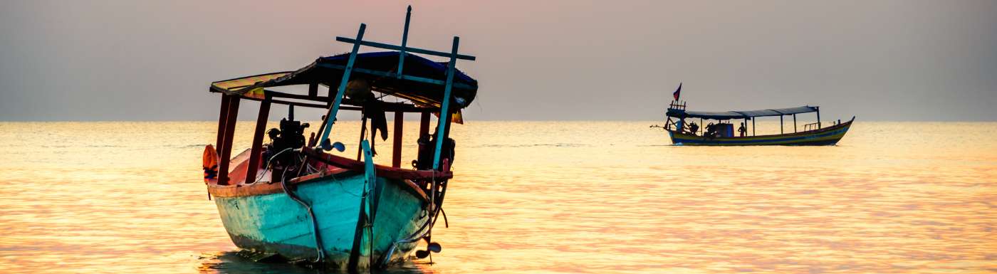 cambodian boat otres beach