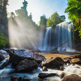 CAMBODIA WATERFALL